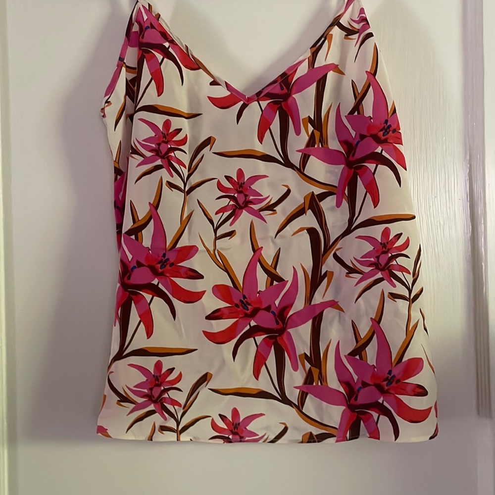 Diane von Furstenburg silk-blend cami - NWOT